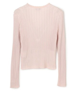 TOCCA EYELET AJISAI カーディガン ピンク系