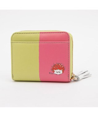 UNBILLION ペルケ perche × 髙嶋シオンコラボ ・ジャバラカードアートウォレット ピンクミックス