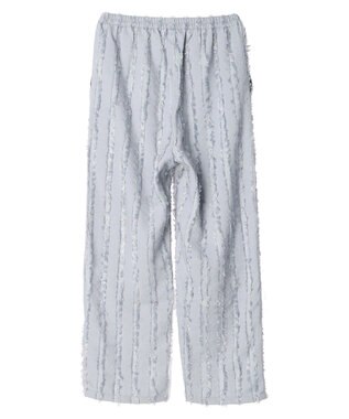 Green Parks ・ＳＵＧＡＲ　ＳＰＯＯＮ　フリンジジャカードパンツ Light Gray
