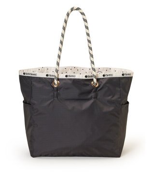 LeSportsac ML 2 WAY TOTE        /2ウェイサンダー/アイボリードッツ 2ウェイサンダー/アイボリードッツ