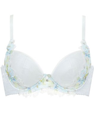 Wing Wing Lesiage　【2820シリーズ】　ブラジャー　脇すっきりの着やせシルエット　背中の段差軽減　ウイング／ワコール　PB2821 グレー