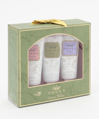TOCCA CREMA VELOCE GREEN ハンドクリームセット ゴールド系