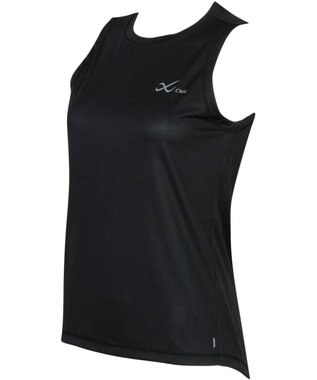 CW-X 【WOMEN】  CW-X アウター トップス Tシャツ ノースリーブ 吸汗速乾 UVカット率90％以上 DLY140 /ワコール ブラック