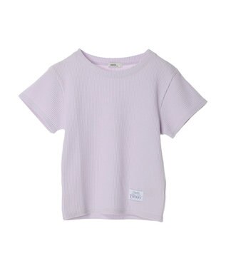 earth music&ecology ワッフルＴｅｅ Lavender