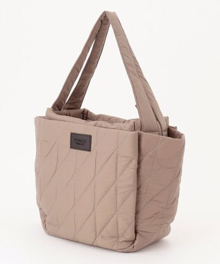 Y'SACCS 【Y’SACCS vous et】キルティングボックストート　Mサイズ ベージュ