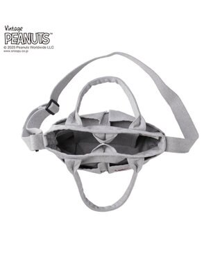 ROOTOTE 8422【スヌーピー】IP.ベビールー.ポケッツ.ピーナッツ-0C 04：ライトグレー