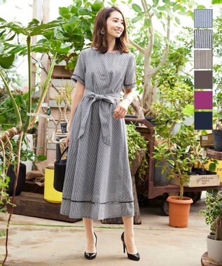 洗える こなれ感のあるハシゴレースマキシワンピース Tiaclasse L ファッション通販 公式通販 オンワード クローゼット