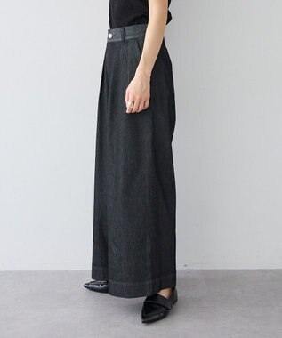 CRAFT STANDARD BOUTIQUE 3タックデニムパンツ Black