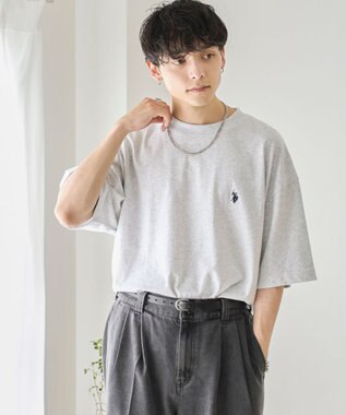 WEGO 【ユニセックス着用ITEM】別注USPOLO　ヘビーウエイトBIGT（S） グレーその他