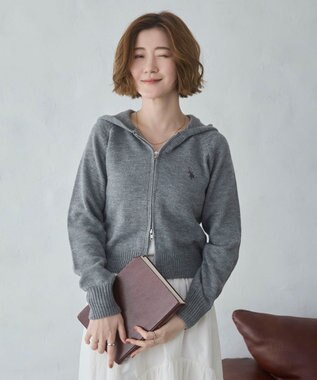 WEGO 【新色追加】別注USPOLOWZIPニットPK グレー