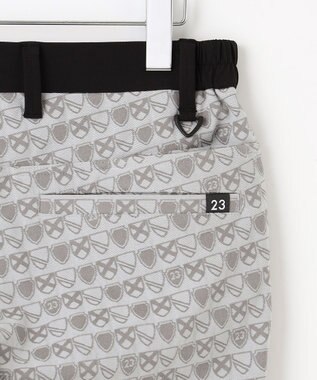 23区GOLF 【MEN】エンブレムジャガードパンツ ライトグレー系5