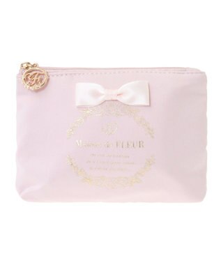 Maison de FLEUR サテンリボンティッシュケース Light Pink