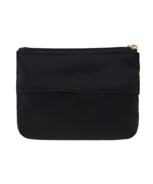 Maison de FLEUR サテンリボンティッシュケース Black