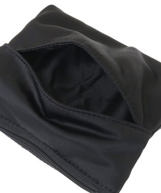 Maison de FLEUR サテンリボンティッシュケース Black