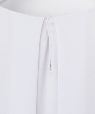 自由区 【新色追加・洗える】ロイヤルシフォン プルオーバーブラウス スカイブルー系