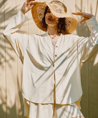 San-ai Resort（三愛水着楽園） ★新色ブラック×ライトグレー入荷【UPF50＋】シャツ・ショートパンツ付き４点セット　9M・11L　【San-ai Resort（サンアイリゾート）】