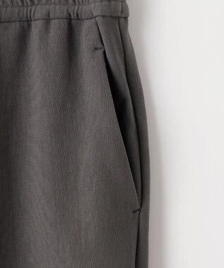 J.PRESS LADIES 【洗える】ストレッチピケジャージー パンツ グレー系