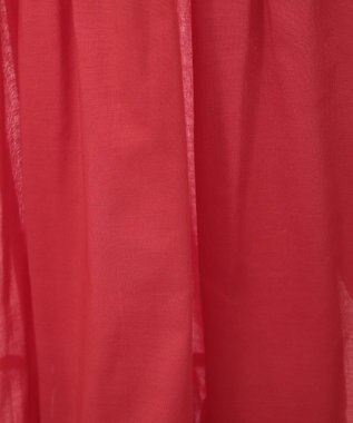 AMERICAN HOLIC シアーティアードロングブラウス Red