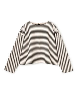 UNFILO ハイツイストスムース バックZIP ボーダー