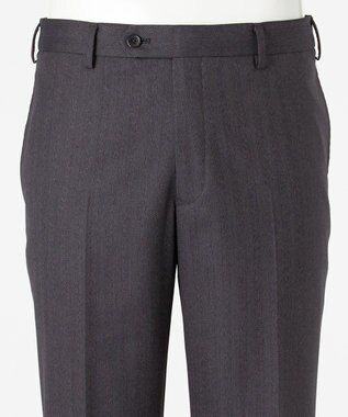 J.PRESS MEN 【ESSENTIAL CLOTHING】ヘリンボーンストライプ スーツ/総裏 グレー系1