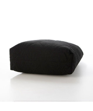 UNBILLION カシュカシュ cachecache / オルテガ柄キルト肩入れトートバッグ ブラック