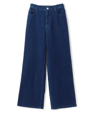 BEIGE， 【洗える・Precious 11月号掲載】BANGS / コットンコーデュロイバギーパンツ Indigo
