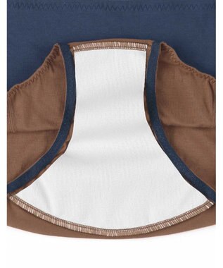 une nana cool 綿ベア天竺 カラーブロッキング サニタリーショーツ DR