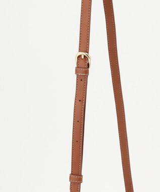 LA BAGAGERIE グリッドキルティングショルダー ワイン