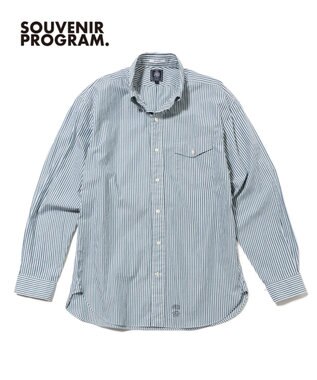 J.PRESS MEN 【J.PRESS ORIGINALS】【UNISEX】Cotton Broad Cloth Shirt / B.D. / Baggy-Fit