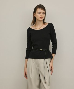 GRACE CONTINENTAL テレコカットトップ