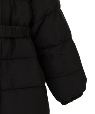 Green Parks ・ｓｗｉｎｇ　ｂｙ　ファイバーダウンベルト付コート Black