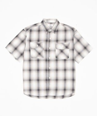 WEGO オンブレチェックシャツ（SS） 柄2
