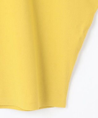 自由区 【WEB限定カラーあり・接触冷感・UVカット】クレープストレッチドルマン ニット ピスタチオ