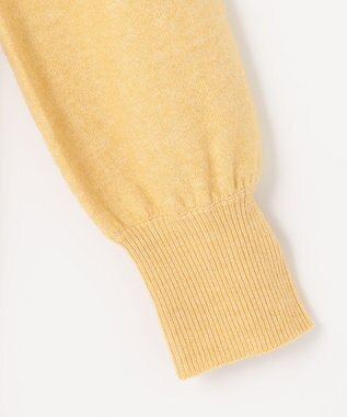 ANY SIS 【洗える】袖フレアーレイヤード ニット ライトイエロー系