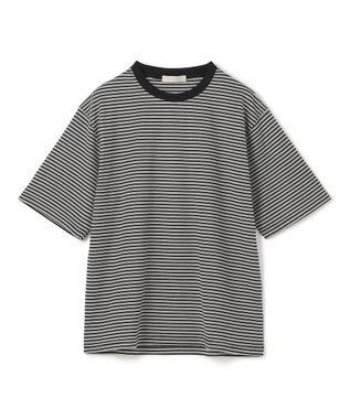 UNFILO MENS 【OCEANS 雑誌・web 掲載】スマート ストレッチ TEE【男女兼用/ギフトにもおすすめ】 ブラックボーダー