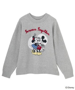 Green Parks ミッキー＆フレンズ／ジャガードニットプルオーバー