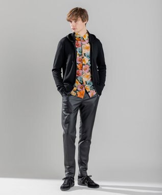 JOSEPH HOMME 【感動的な滑らかさと弾力】シンセティックレザー / PEGG ブラック系