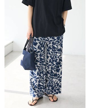 CRAFT STANDARD BOUTIQUE インド綿総柄イージーパンツ