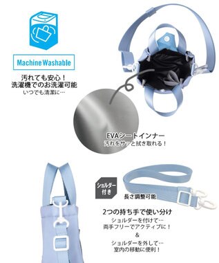 ROOTOTE 8376【キティ:簡易保冷】IP.サーモキーパー.ボトル.サンリオキャラクターズ-C 02：シナモロール