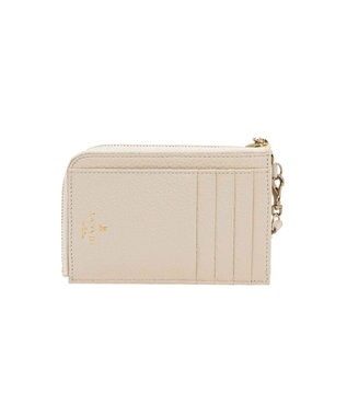 LANVIN en Bleu メラニー キーリング付きマルチケース エクリュ