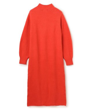 BEIGE， 【洗える】BERTAINA /  ロングニットワンピース Red Orange