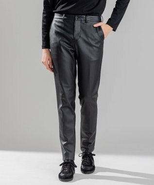 JOSEPH HOMME 【感動的な滑らかさと弾力】シンセティックレザー / PEGG ブラック系