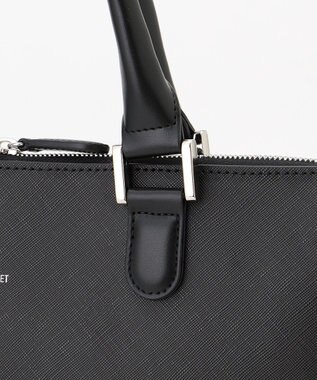 J.PRESS MEN 【定番】サフィアーノブリーフバッグ ブラック系