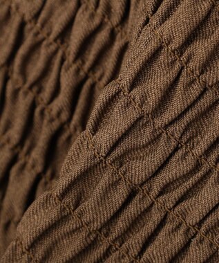 Green Parks シャーリングサロペット Brown