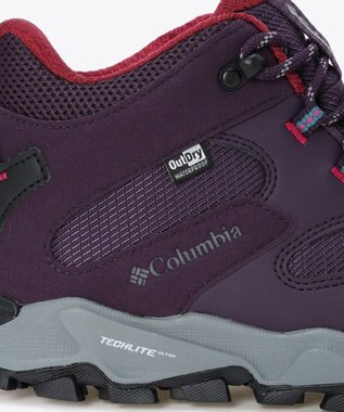 Columbia Columbia/ セイバー シックス ミッド アウトドライ /コロンビア Dark Plum、 Wild Fuchsia
