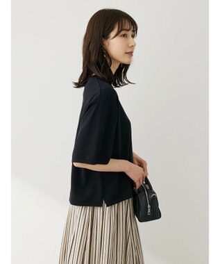 Green Parks 洗えるニットＴシャツ Off White