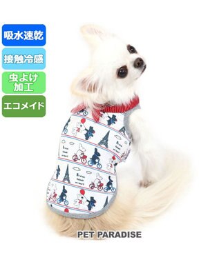 犬 夏服 ひんやり クール 接触冷感 虫よけ リサとガスパール タンク