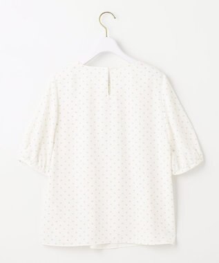 ANY SIS 【洗える】フロントタック ブラウス オフベース