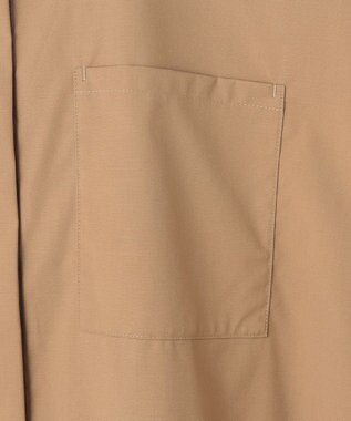 #Newans 【洗える】ラウンドフリルワンピース キャメル