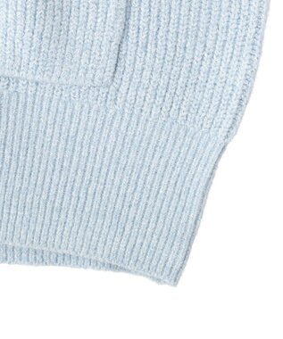 CRAFT STANDARD BOUTIQUE Ｖネックオーバーサイズニットベスト Sax